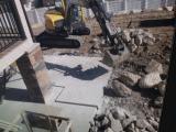 Replacing the concrete slab