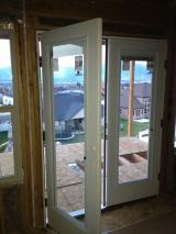 French Doors in place in Master Bedroom