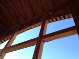 Lounge window arch