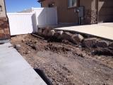 Front right side of house