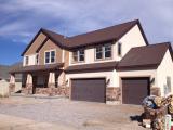 Grading front for drive way cement