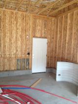 Garage door to back garden