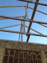 Trusses above deck