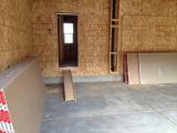 Sheetrock in garage
