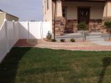Front left of house