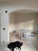 Music Room, and those boxes are plaster for walls not tape as I thought previously