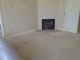 Master Bed fireplace tiles in place