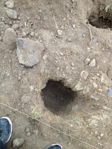 Nice deep post holes
