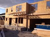 Porch Roof Assembly, front view