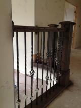 Banister at top of stairs