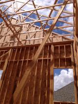 Trusses above Lounge