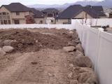 Clearing rocks