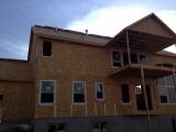 Roofing materials delivered for back of house