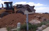 Earth Mover Working Garage Infill