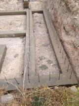 Lower Foundations  - View from Back to Front