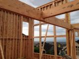 Lounge window and back wall