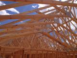 Trusses above all bedrooms