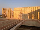 Framing above living room