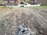 Cleared Rocks and Markings From Back View