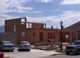 First floor being built